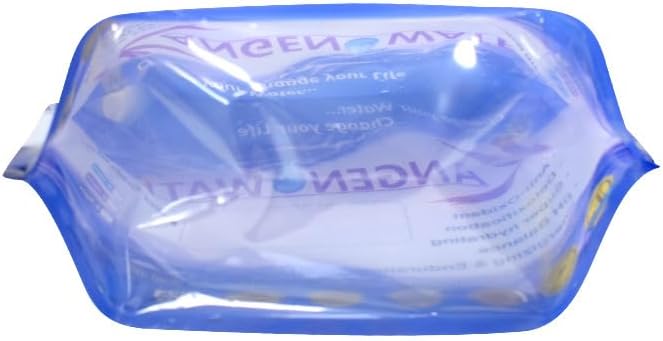 Plastic 5 Liter Foldable Alkaline Water Bag. Food Grade BPA Free No-Leak Plas...