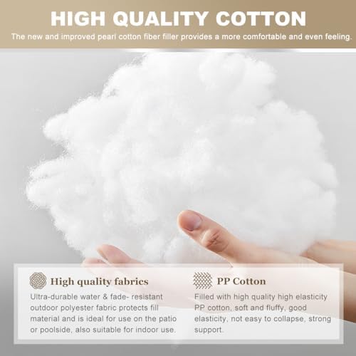 Outdoor Bench Cushion 40inches Waterproof & Fade Resistant Patio Furnitur...