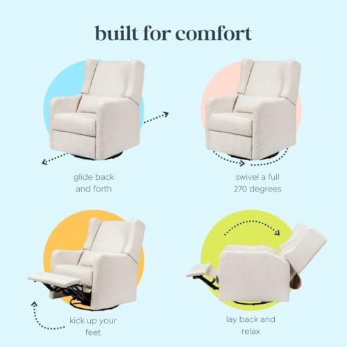 Carter's by DaVinci Arlo Recliner, Cozy Cream