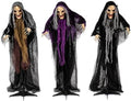 Fun Express Halloween Witches Outdoor Yard Stakes Decor, 3.6ft, 3pc