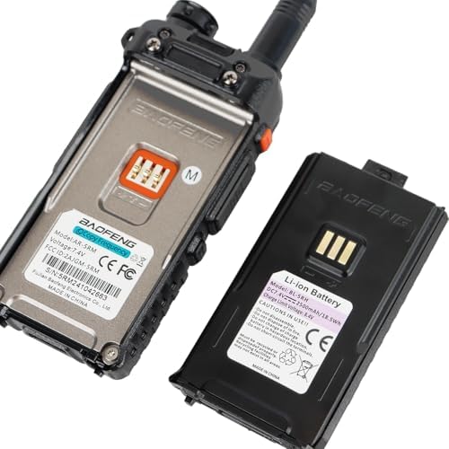 Baofeng Radio Ham Radio Handheld UV-5R Upgrade Long Range Rechargeable AR-5RM...
