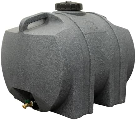 40 Gallon Portable Utility Water Tank (Granite)