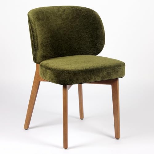 YOUNUOKE Single Dining Chair Modern Dining Room Chair Green