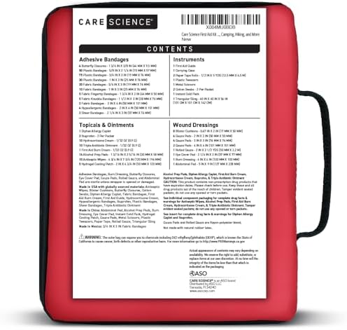 Care Science First Aid Kit All Purpose, Everyday Essentials, 300 Pieces