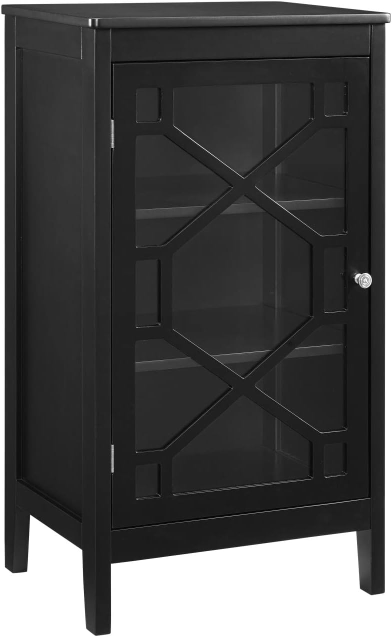 Linon Cabinet, Black