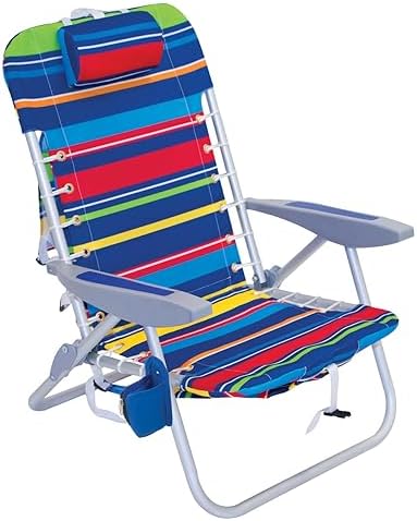rio brands asc529 4-position backpack lace-up suspension folding shown in use