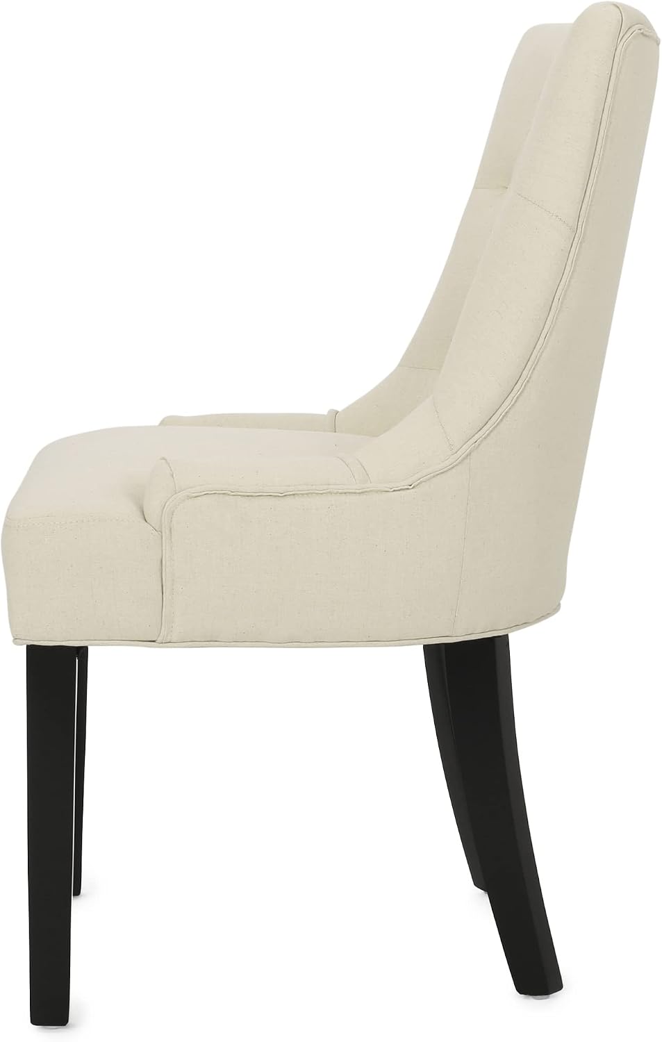 Christopher Knight Home Hayden Tufted Fabric Dining / Accent Chairs, 2-Pcs Se...
