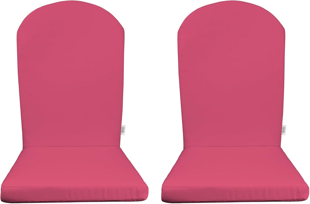 RSH Décor Set of 2 Sunbrella Foam Adirondack Chair Cushions | 48” x 20” x 2” ...