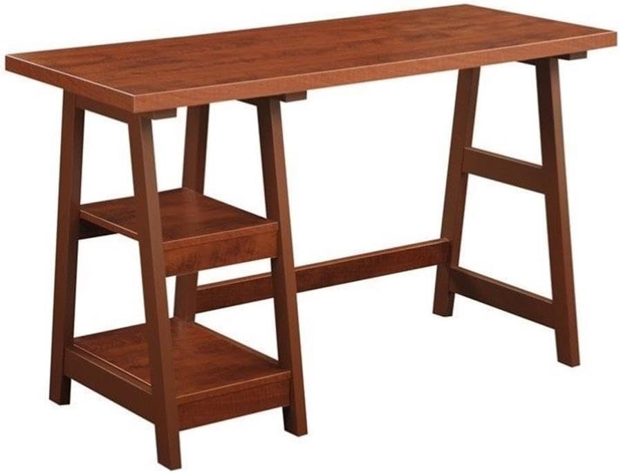 Convenience Concepts Designs2Go Trestle Desk 47" - Modern Desk or Vanity...