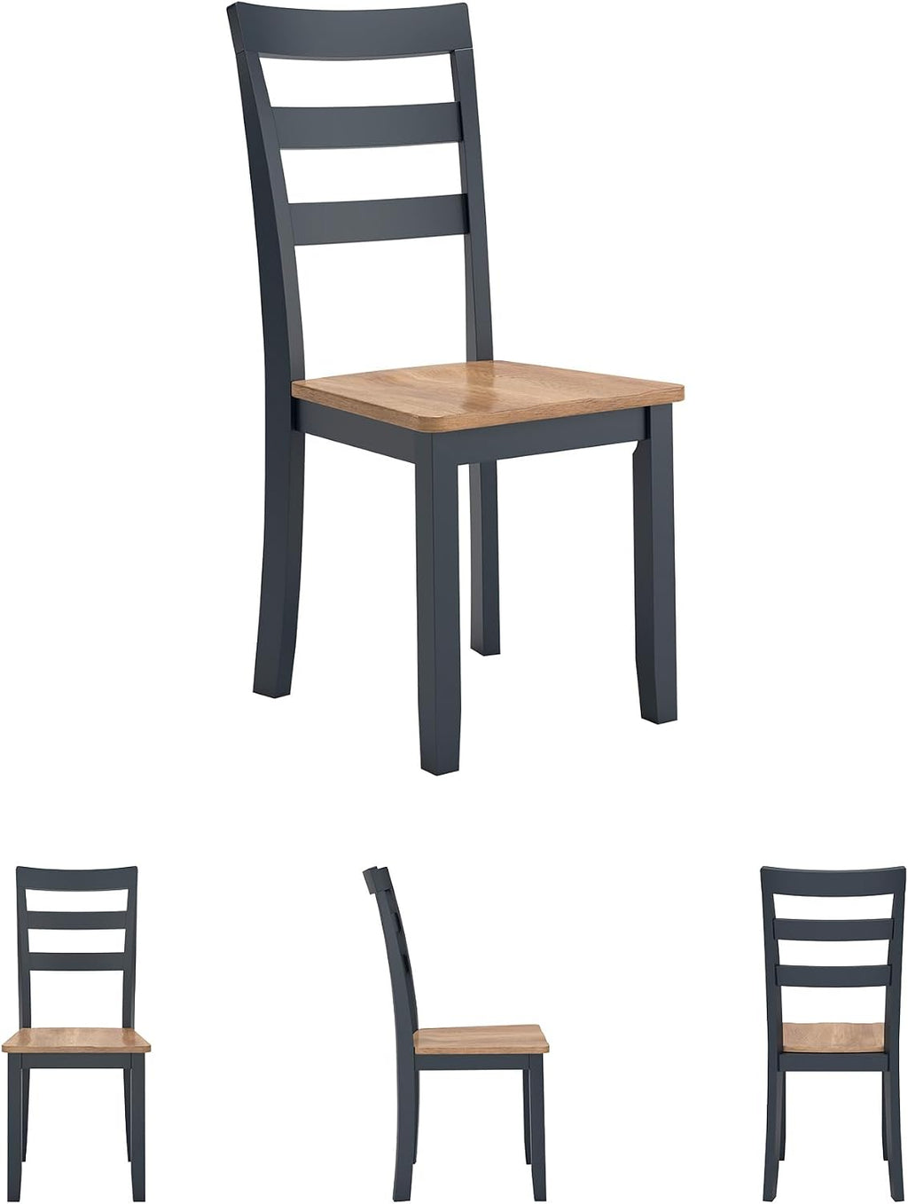 Signature Design by Ashley Gesthaven Ladder Back Dining Chairs, Set of 2
