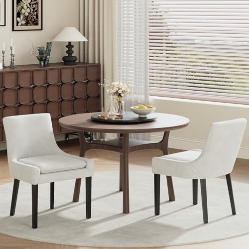 MALOL Dining Chairs Set of 4, Beige