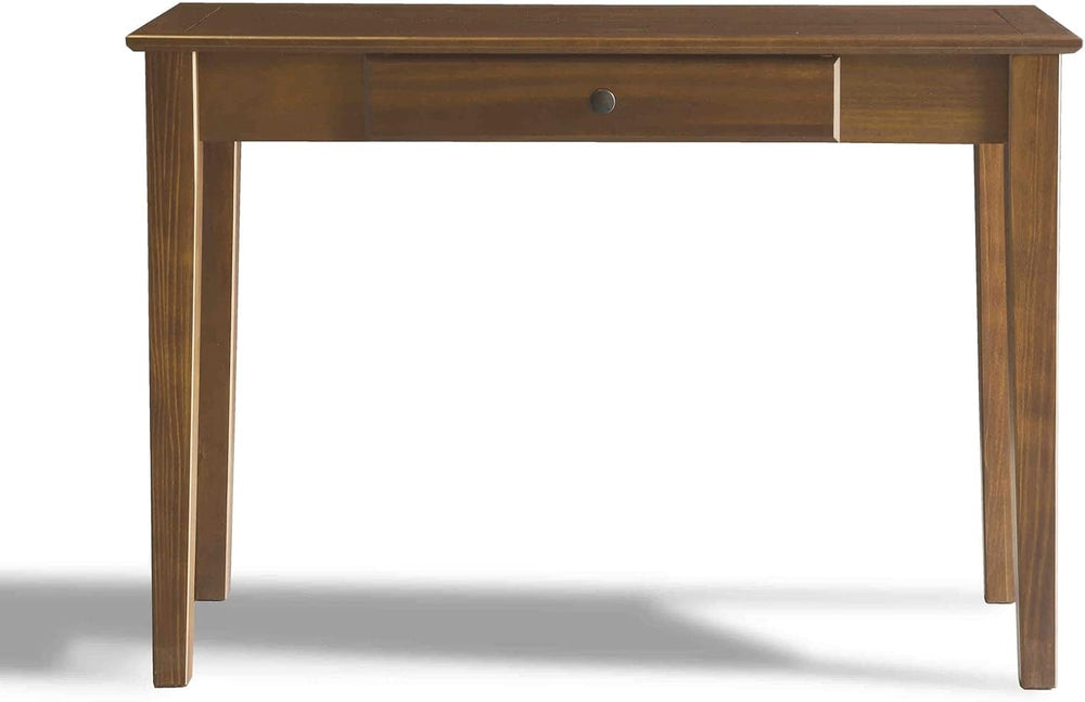Grain Wood Furniture Shaker 44" Desk/Dressing Table, Walnut