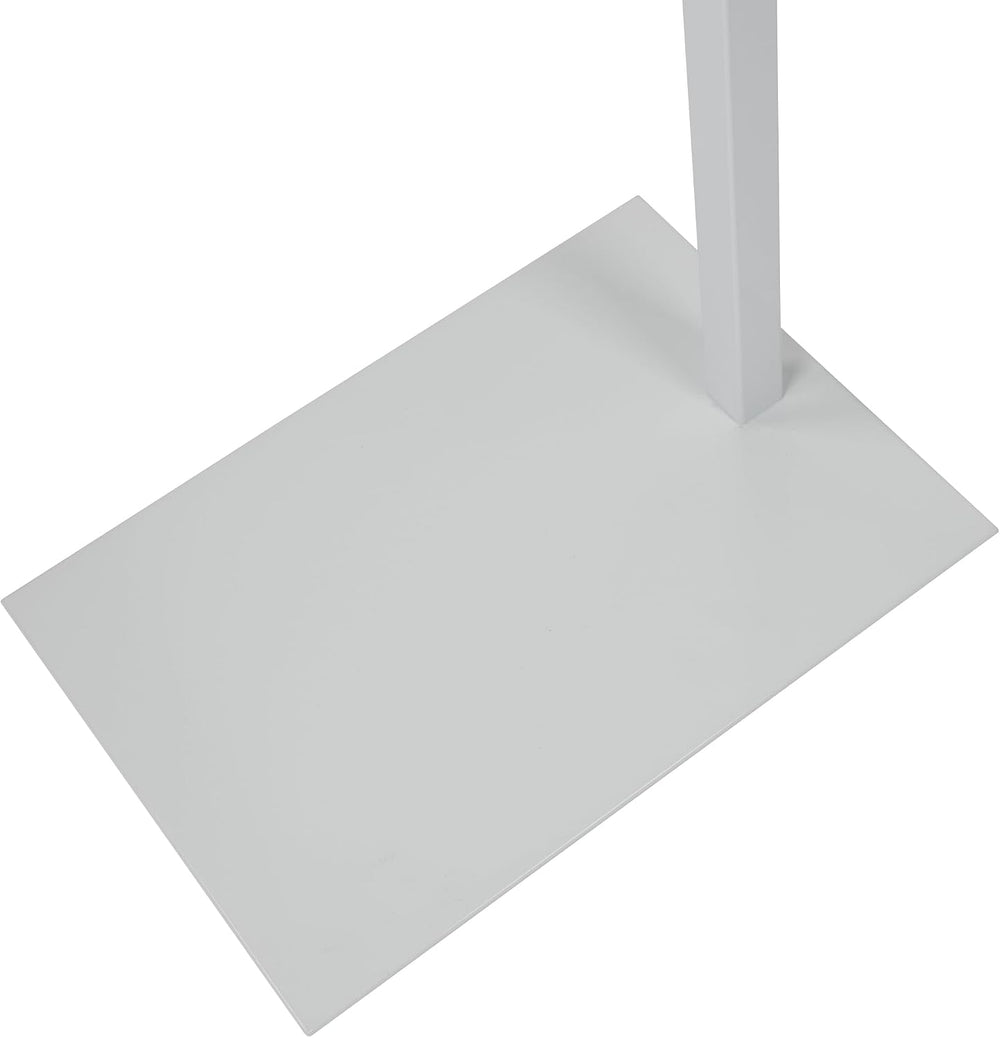 SSWBasics White Costumer Stand, Adjustable Clothes Rack for Hanging Clothes