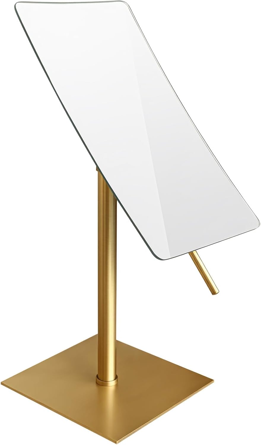 Bronze Table Standing Rectangular Vanity Makeup Mirror with 3X Magnification,...