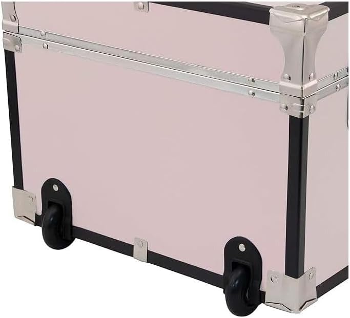 HomeStock Rustic Romance Heavy Duty 30" Under Bed College Storage Trunk ...