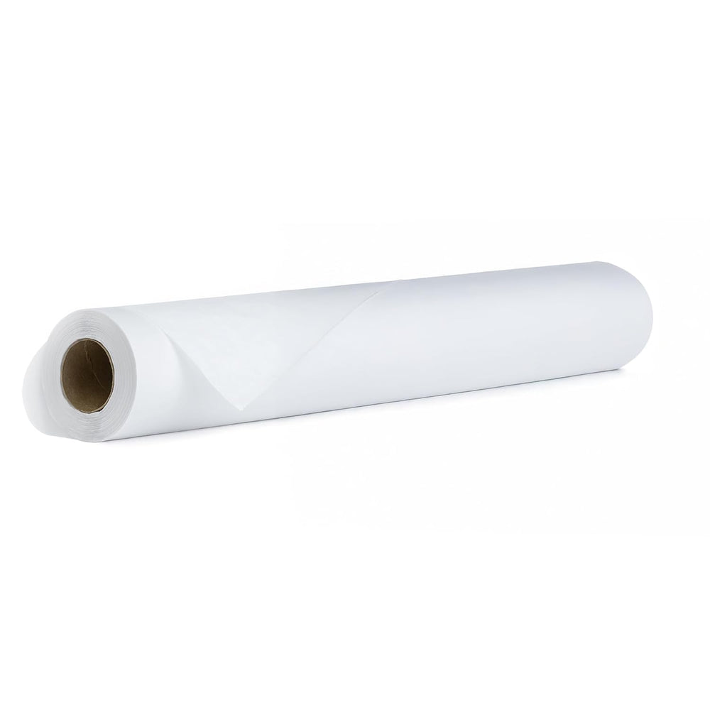 TIDI 981002 Everyday Exam Table Paper, White, 18” x 125’ (Pack of 12) ― Crepe...
