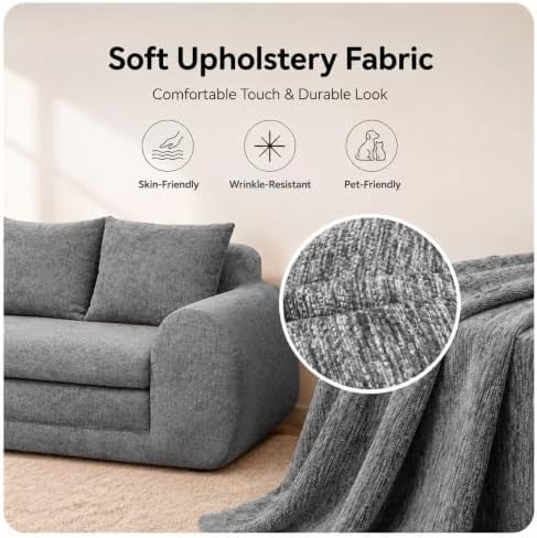 Fold Out Chair Bed, Folding Sofa Bed, 2 in 1 Convertible Sleeper Chair Bed fo...