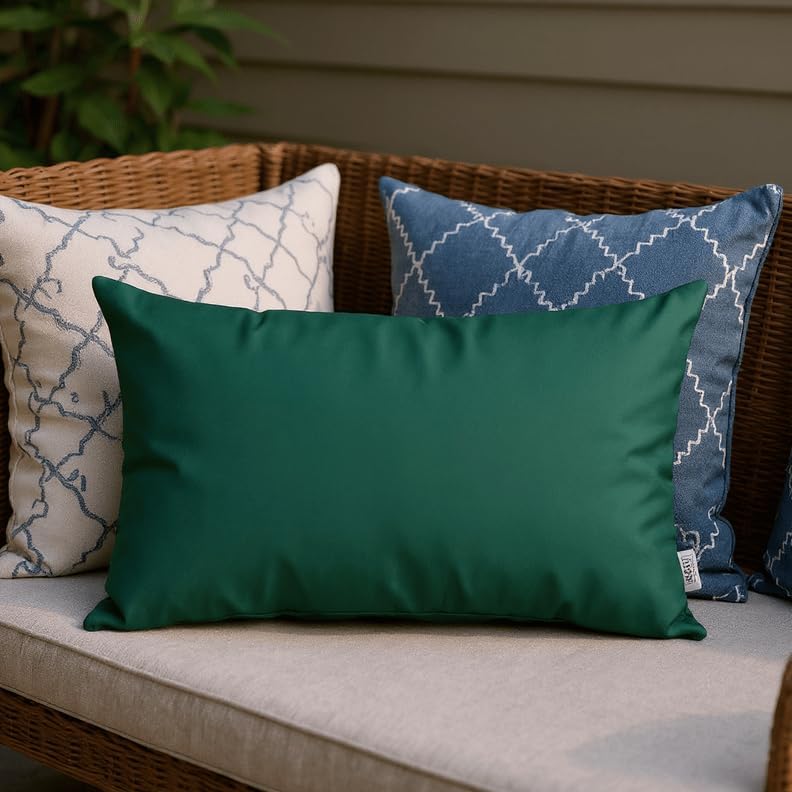 RSH DECOR: Sunbrella Lumbar & Square Pillows Set of 4 | 20" x 12&quo...