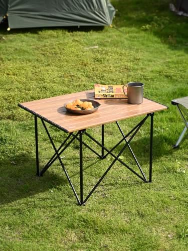 WildCall Ultralight Camping Table, Compact Aluminum Folding Beach Table