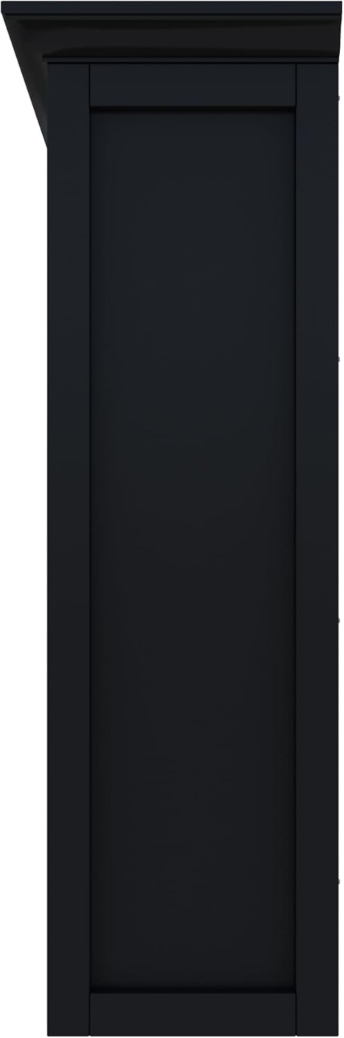 OSCHF 9-Cube Open Bookcase with Base, 3-Tier Wooden Bookshelf, Black