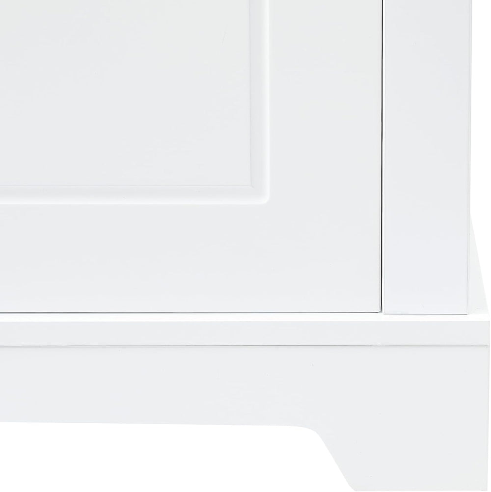 Favfurish 72" Tall Narrow Bathroom Storage Cabinet with 2 Doors & Dr...