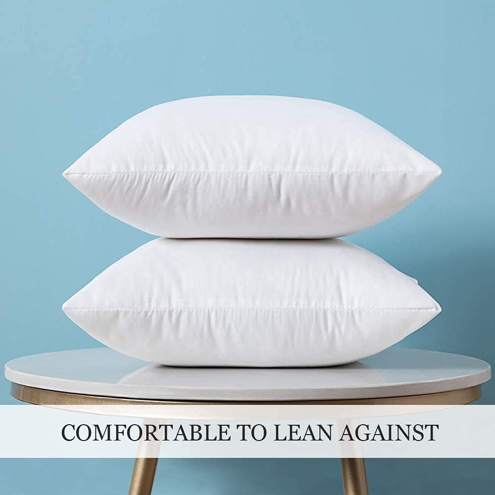MIULEE Set 2 Throw Pillow Inserts Premium Pillow Stuffer Form 26x26 Inch
