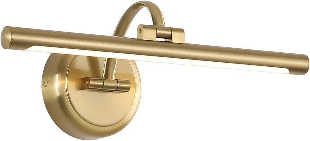 Tassuowell Hardwired Picture Ligh (Brass Hardwired, 15.75 inch Dimmable)
