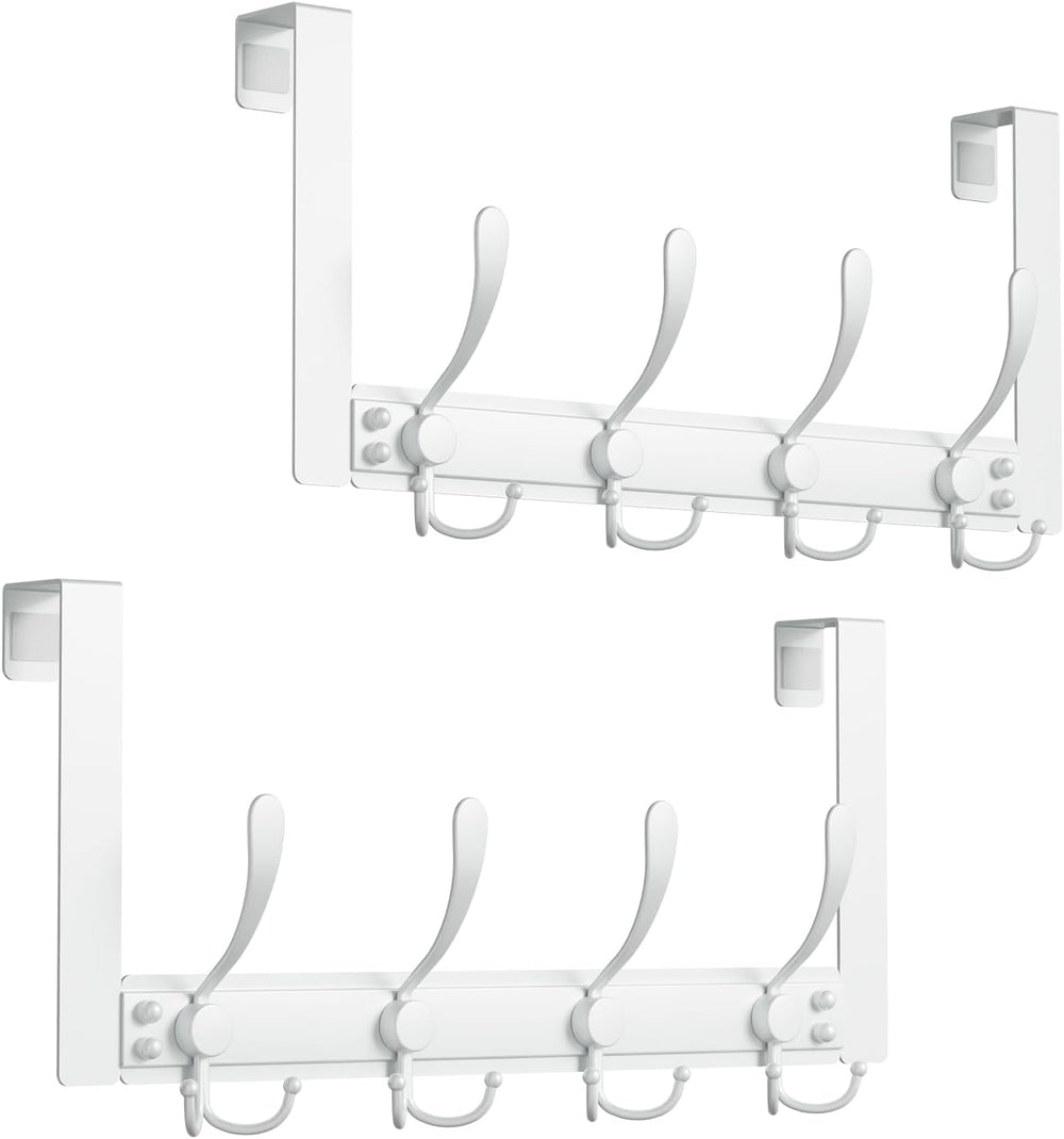 Heavy Duty Over The Door Hooks Rustproof - 25lb Over The Door Towel Rack for ...