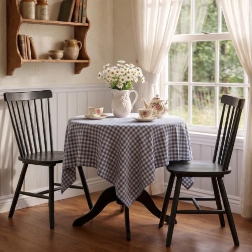 Windsor Dining Chairs Set of 4, Spindle Back Wooden Chairs