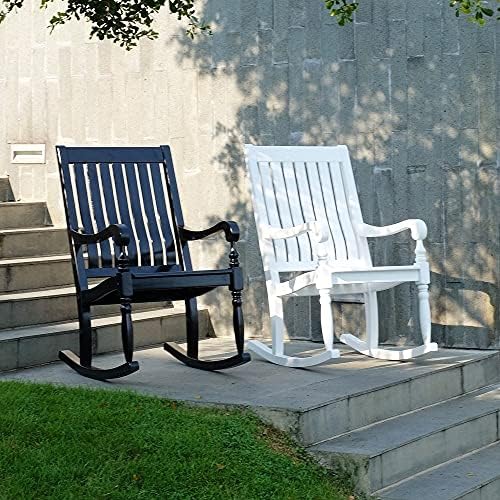 Cambridge Casual Thames Oversized Rocking Chair, White