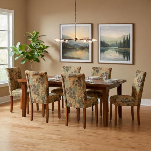 HomePop Parsons Dining Chair - Brown Woven (Single Pack)