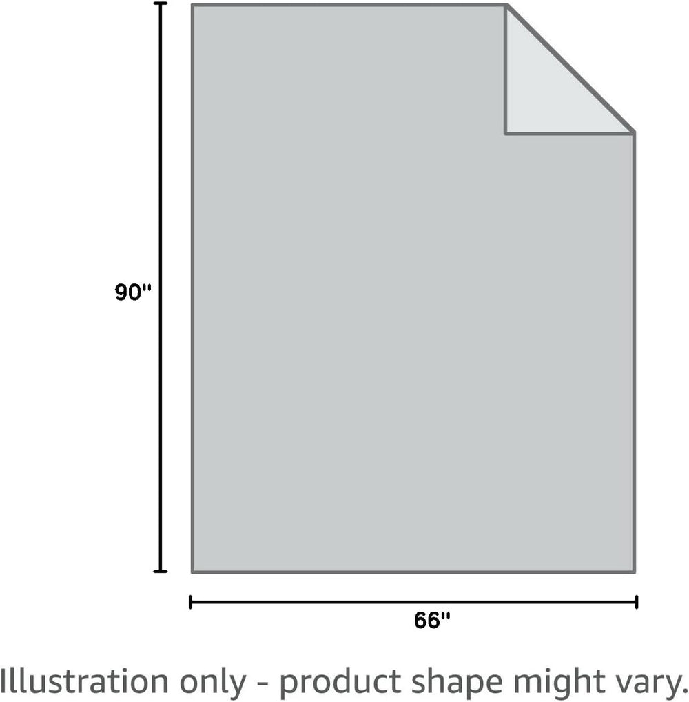 EverOne Olive Drab 80% Wool Fire Retardant Blanket - 66" X 90"