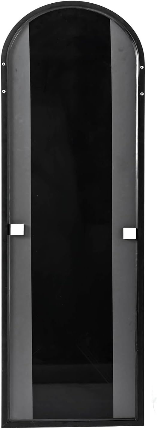 BEVERDY Over The Door Mirror - 16"x50" Full Length Arched Vertical ...