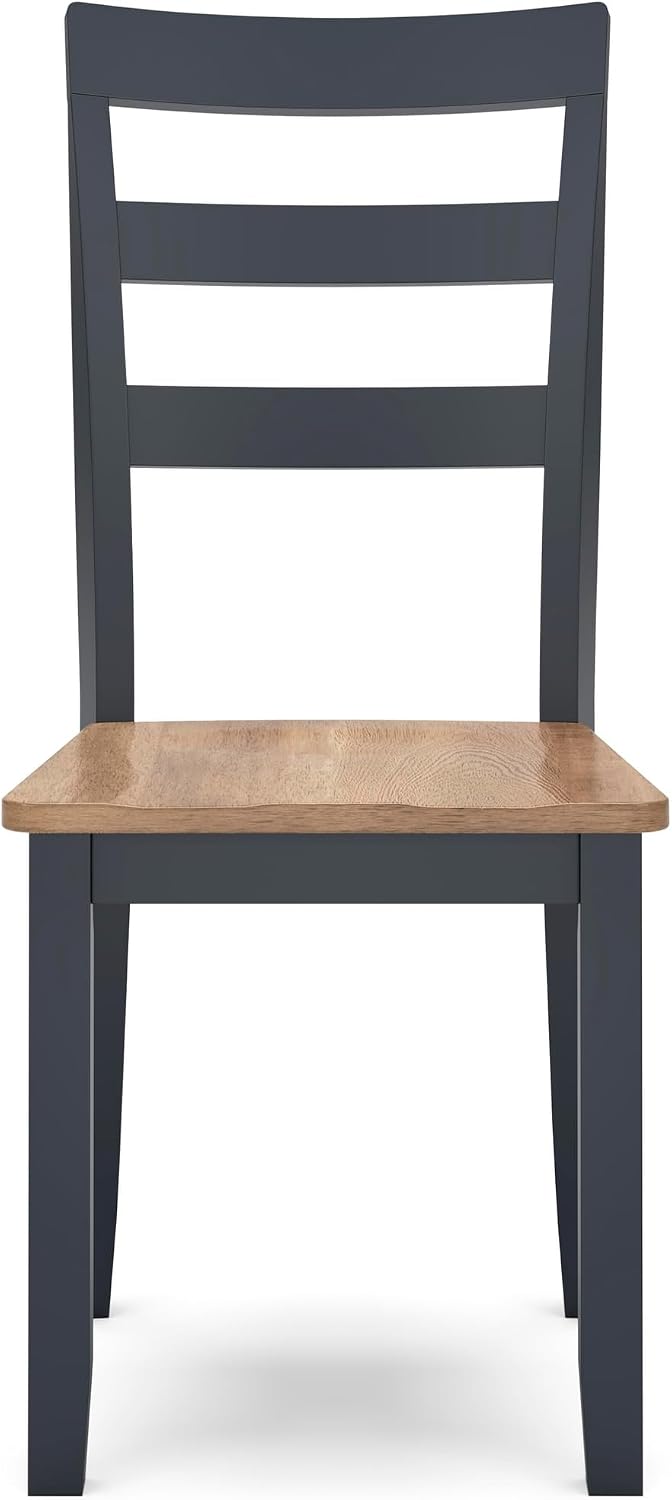 Signature Design by Ashley Gesthaven Ladder Back Dining Chairs, Set of 2