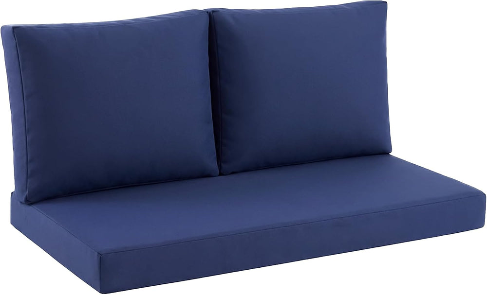 Outdoor Loveseat Cushion Set, 46" x 26" Loveseat Cushions for Outdo...