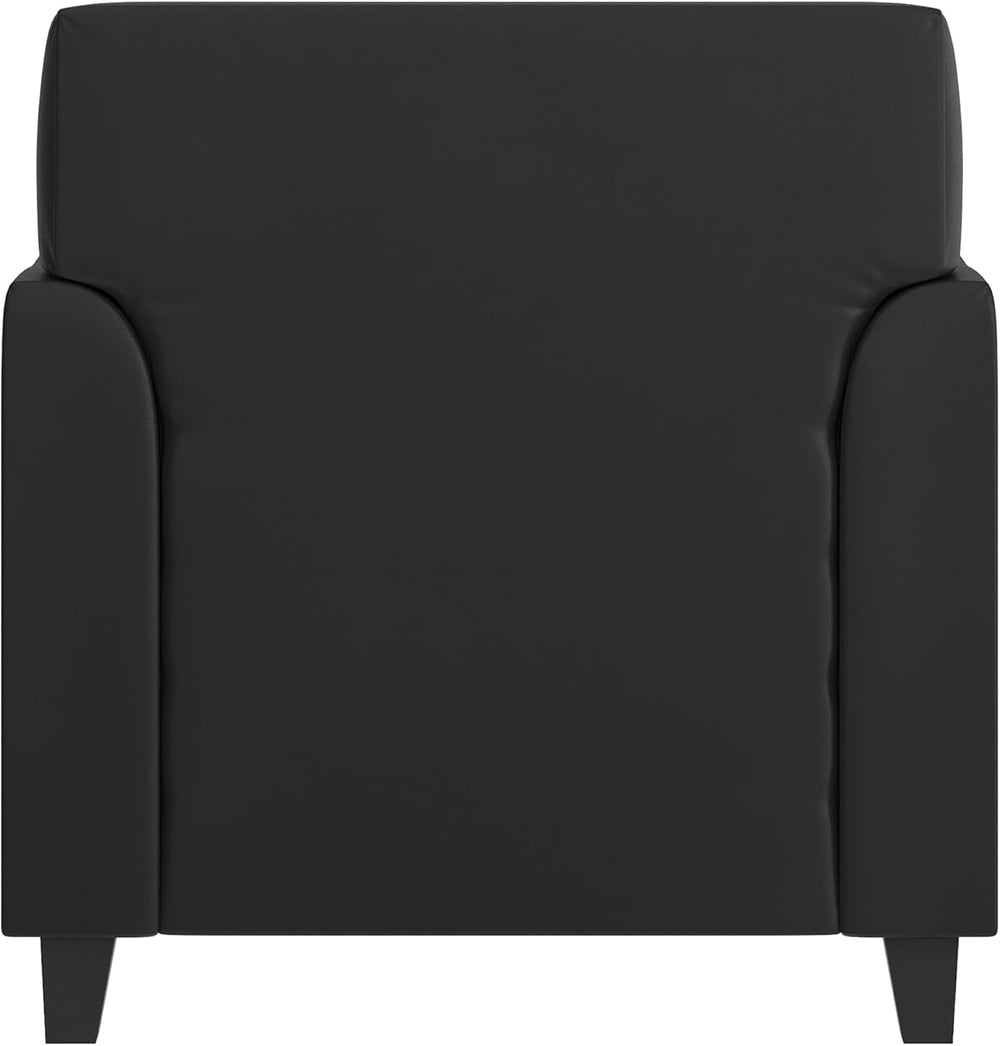 Flash Furniture Hercules LeatherSoft Chair, Black