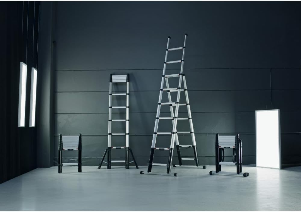 W.Steps Prime 13.5 FT | Telescopic Extension Ladder, ANSI Type 1A Certified, ...