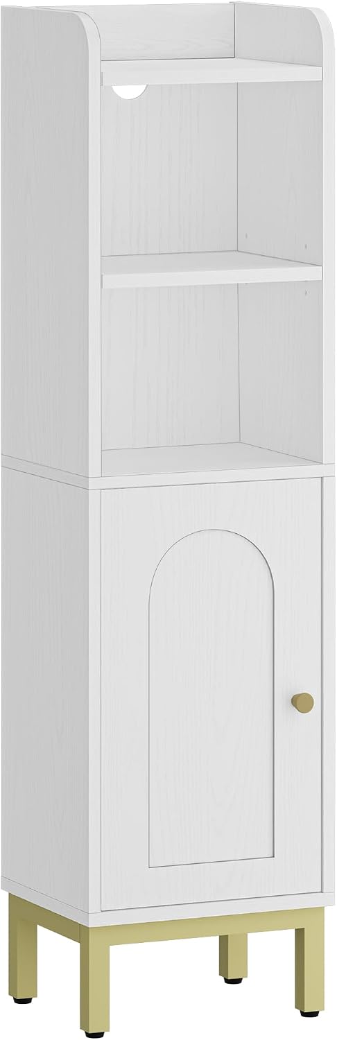 Hzuaneri Bathroom Storage Cabinet, Small Corner Floor Cabinet