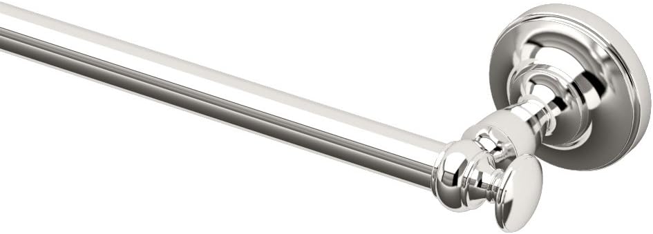 Gatco 4121 Tavern 18" Towel Bar, Polished Nickel