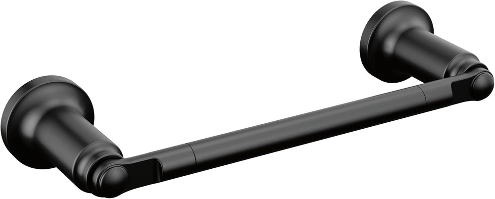 Delta Saylor (1-Pack) 8'' Towel Rack for Bathroom Matte Black Towel B...