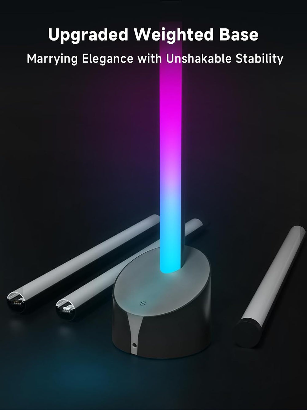 Tyute Standing Floor Lamp, RGB LED Lamp with Music Sync, Smart App and Remote...
