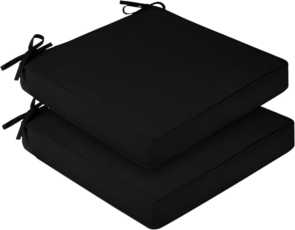 downluxe Waterproof Outdoor Chair Cushions for Patio Furniture, 22" x 22...