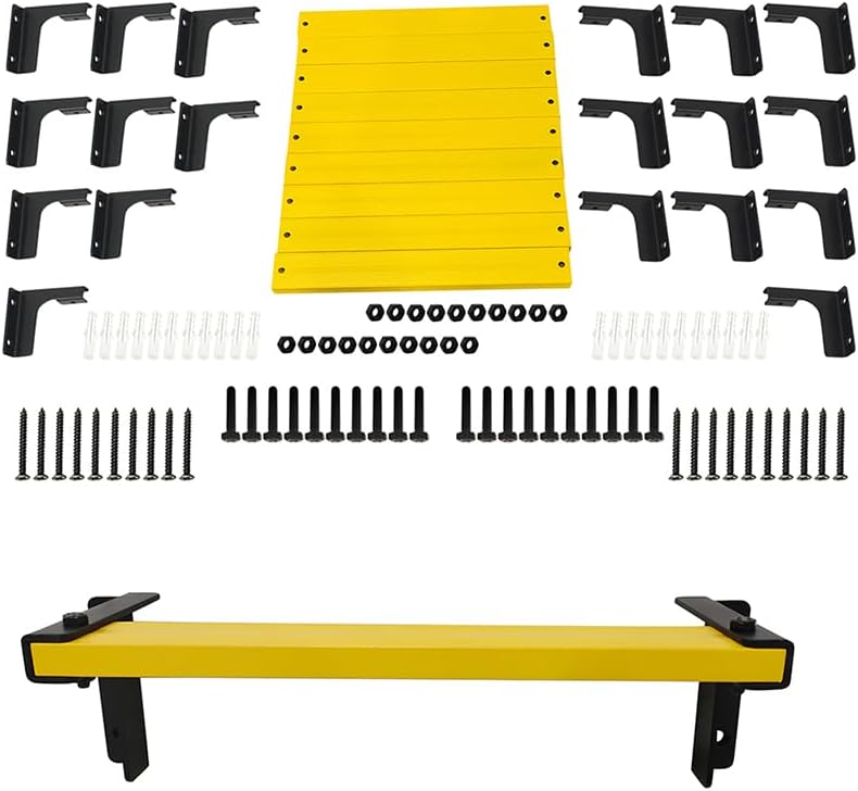 Wall-Mounted Rungs DIY | Set of 20 Fireproof Climbing Rungs | Antislip Standi...