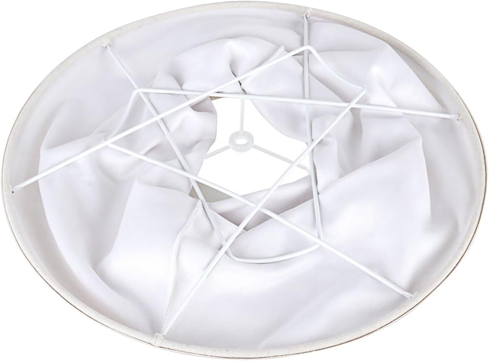 Aspen Creative 38003 Transitional Bell Shape Spider Construction Lamp Shade i...