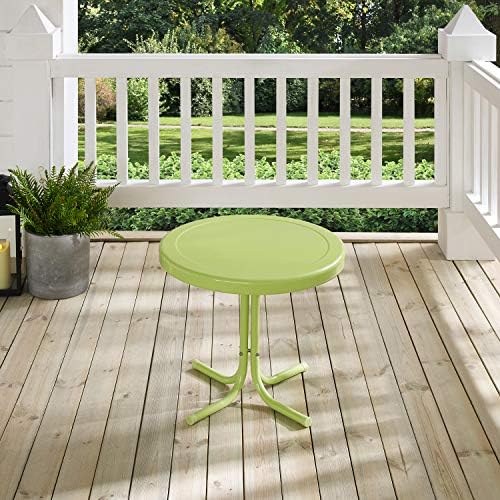 Crosley Furniture Griffith Retro Metal Outdoor Side Table