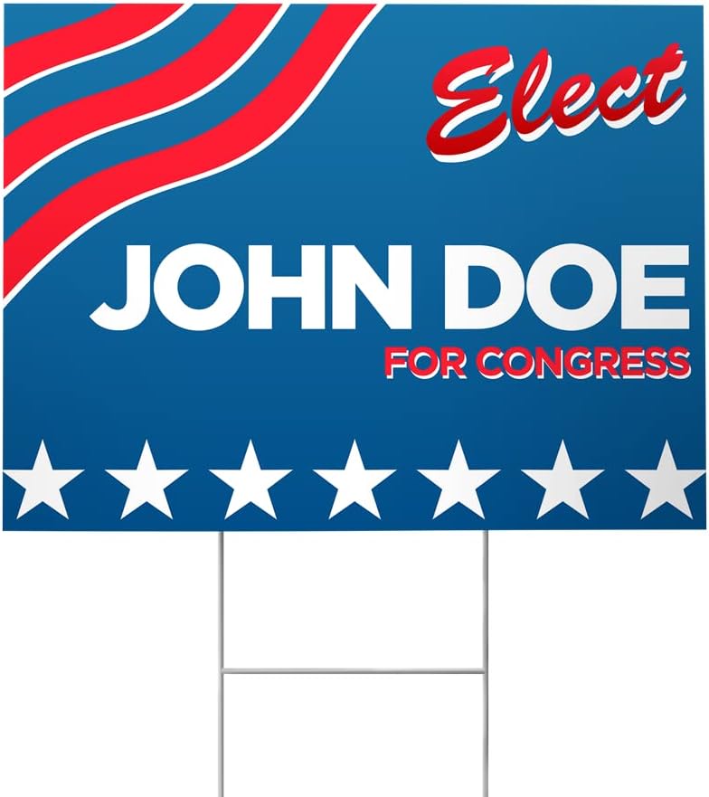 Custom Yard Sign Printing 4mm Coroplast Double Sided graduation yard sign, po...