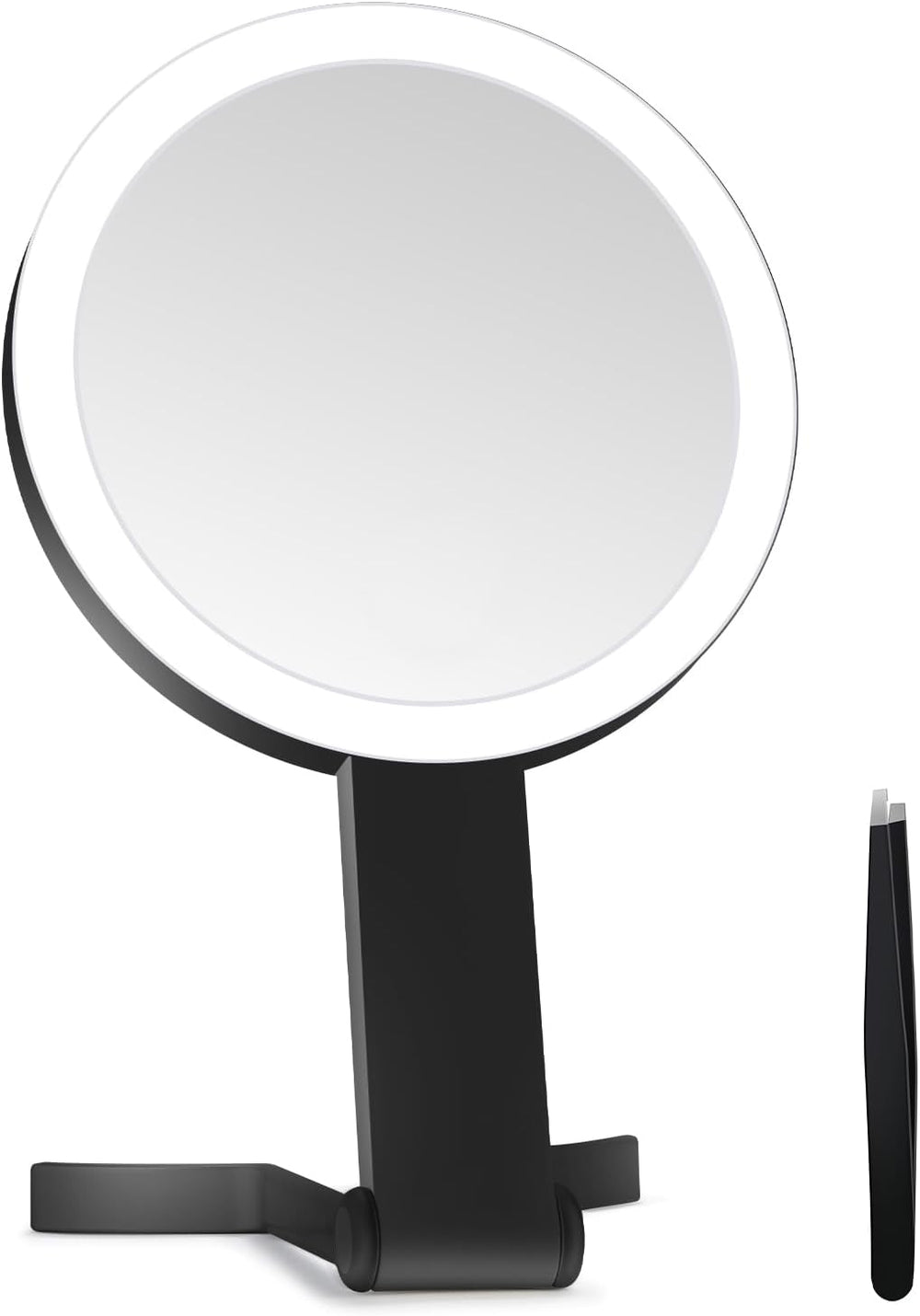 MIYADIVA Lighted Makeup Mirror, 30X Magnifying Mirror with Light, Hanging and...