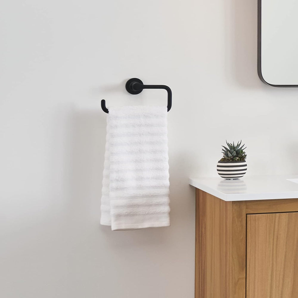 American Standard 7105190.295 Studio S -Towel Ring, Brushed Nickel