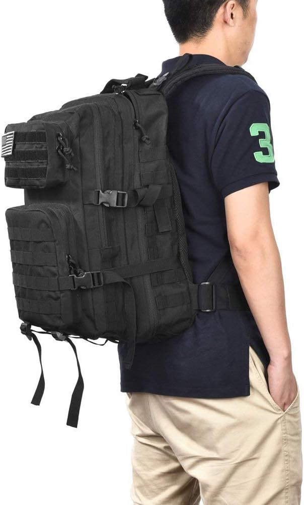 REEBOW GEAR Military Tactical Backpack Large Army 3 Day Assault Pack Molle Ba...