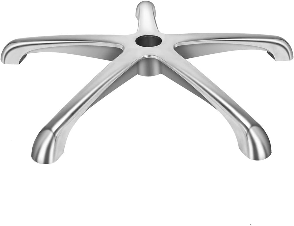 Kaleurrier Stool Chair Base Replacement: Heavy Duty Wheeled Base - 20.5”